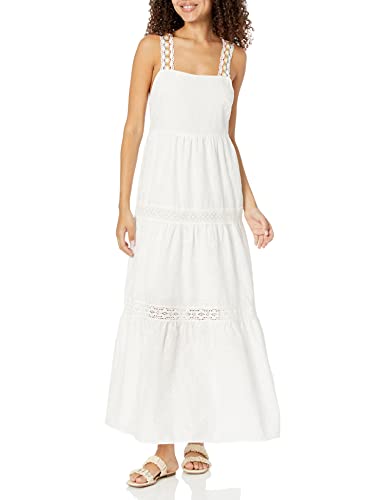 Desigual Women's Vest_Karen 1000 Dress, White, XL von Desigual