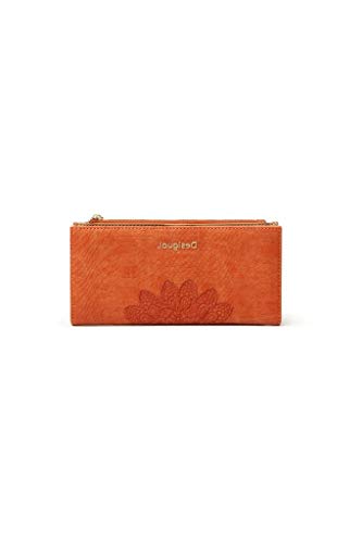 Desigual Womens Long Wallet Travel Accessory-Money Belt, ORANGE von Desigual