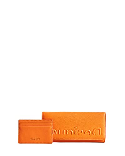 Desigual womens Mone_half Logo Mariona Reisezubeh r Brieftasche, Orange, Einheitsgröße EU von Desigual