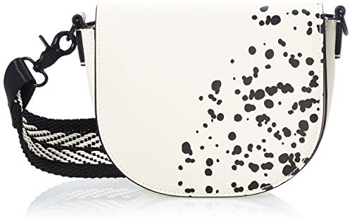 Desigual Womens PU Across Body Bag, White von Desigual