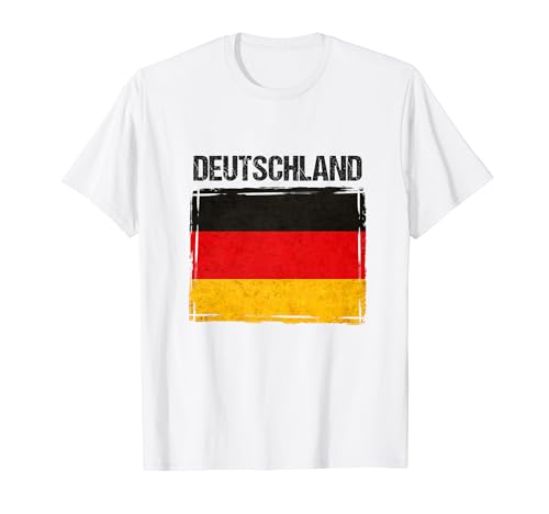 Deutschland Flagge Deutsche Fahne Männer Kinder Deutschland T-Shirt von Deutsche Flagge Herren Deutschland Frauen Deko