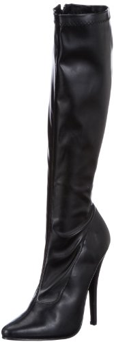 Devious DOMINA-2000, Damen Stiefel, Schwarz (Blk str pu), EU 38 (UK 5) (US 8) von Devious