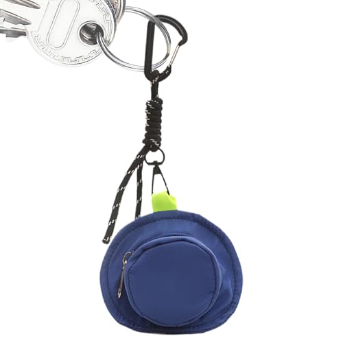 Dfstvup Coin -Geldbörse, Schlüsselbeutel mit Schlüsselbund | Hut geformte kleine Beutelschlüsselbund - Key Earphone Storage Taschenbeutel, Rucksackschlüsselringanhänger Dfstvup Coin -Geldbörse, Schlüsselbeutel mit Schlüsselbund | Hut geformte kleine Beutelschlüsselbund - Key Earphone Storage Taschenbeutel, Rucksackschlüsselringanhänger von Dfstvup
