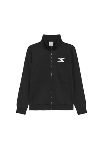 Diadora Sweatshirt Full Zip Sweat FZ Core Schwarz - XL, Schwarz von Diadora