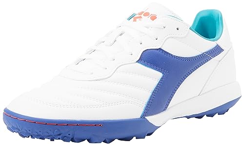 Diadora Herren Brasil 2 R TFR Futsal-Schuh, White/Navy, 45 EU von Diadora