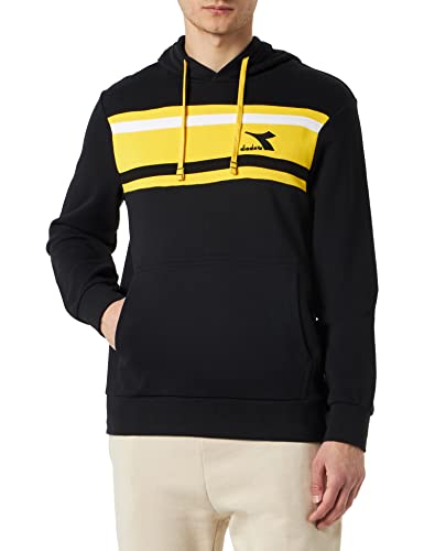 Diadora Herren Hoodie SLAM, Schwarz, M von Diadora