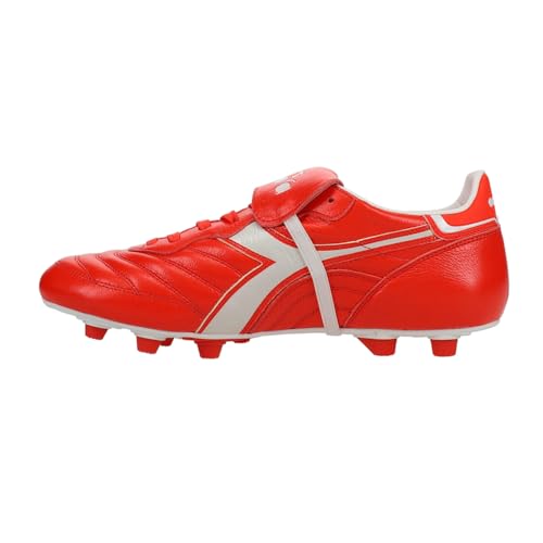 Diadora Mens Brasil Italy Lt+ Mdpu Firm Ground Soccer Cleats - Red - Size 11 M von Diadora