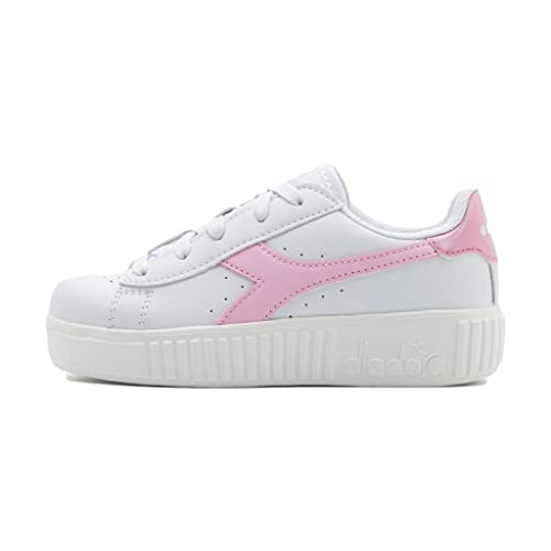 Diadora Sneaker Damen Modell Game Step GS 2 Farben, D0107 White Metalized Pink, 37 EU von Diadora