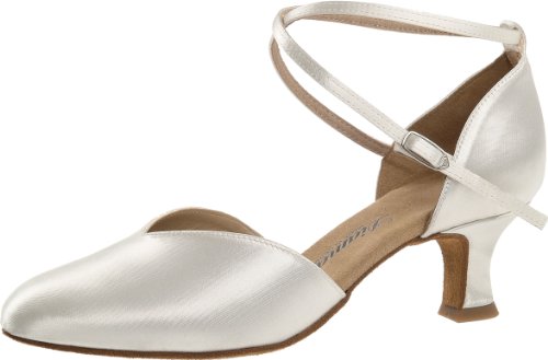 Diamant 105-068-092 Damen Tanzschuhe - Standard & Latein, Weiß (White), 33 1/3 EU (1 UK) von Diamant