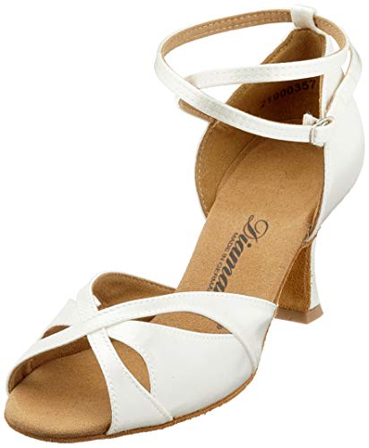 Diamant Damen 141-087-092 Standard- & Latintanzschuhe, Weiß (Weiß 092), 37 1/3 EU (UK 4.5) von Diamant