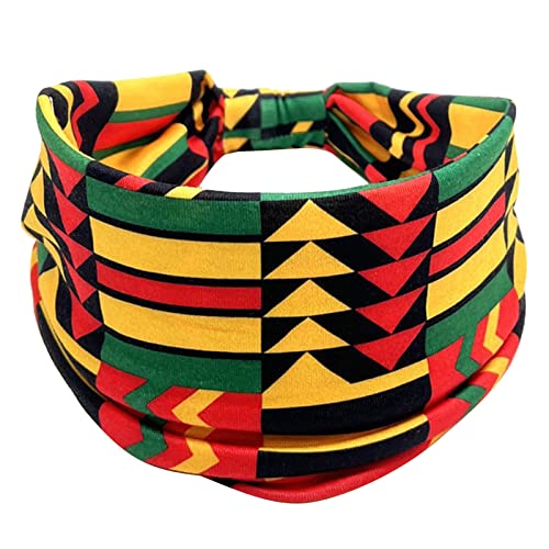 Dehnbares Haarband Für Afrikanisches Stirnband Bedrucktes Haarband Mädchen Yoga Workout Band Stirnband Zubehör Breites Stirnband Für Afrikanisches Stirnband Workout Haarband von Diarypiece