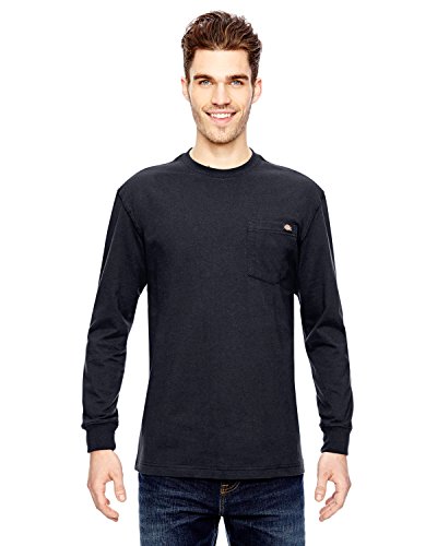 Dickies Herren Langarm Heavyweight Crew Neck Big and Tall, Dunkles Marineblau, 3X Hoch von Dickies