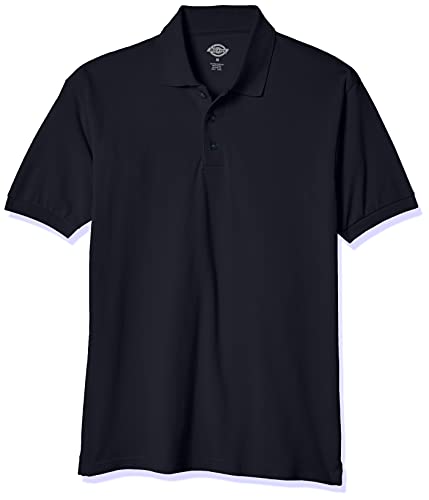 Dickies Herren Poloshirt Kurzarm Pique, Dunkles Marineblau, X-Groß von Dickies