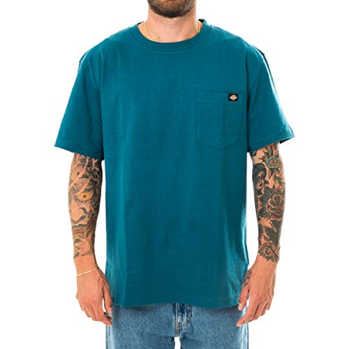 Dickies Herren Porterdale T-Shirt, Coral Blue, S von Dickies