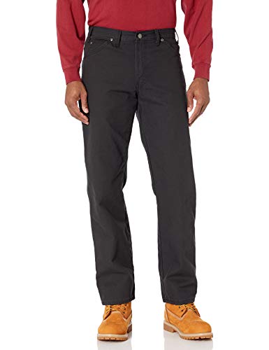 Dickies Herren Rlxdfit Duck Jeans, Rinsed Black, 33W / 30L von Dickies