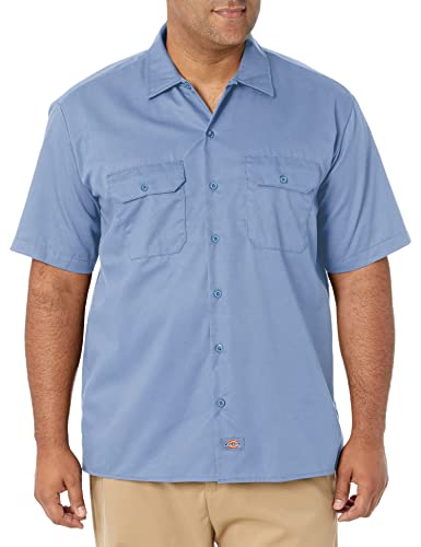 Dickies Herren Short Sleeve Freizeithemd, Blau (Gulf Blue), Small von Dickies