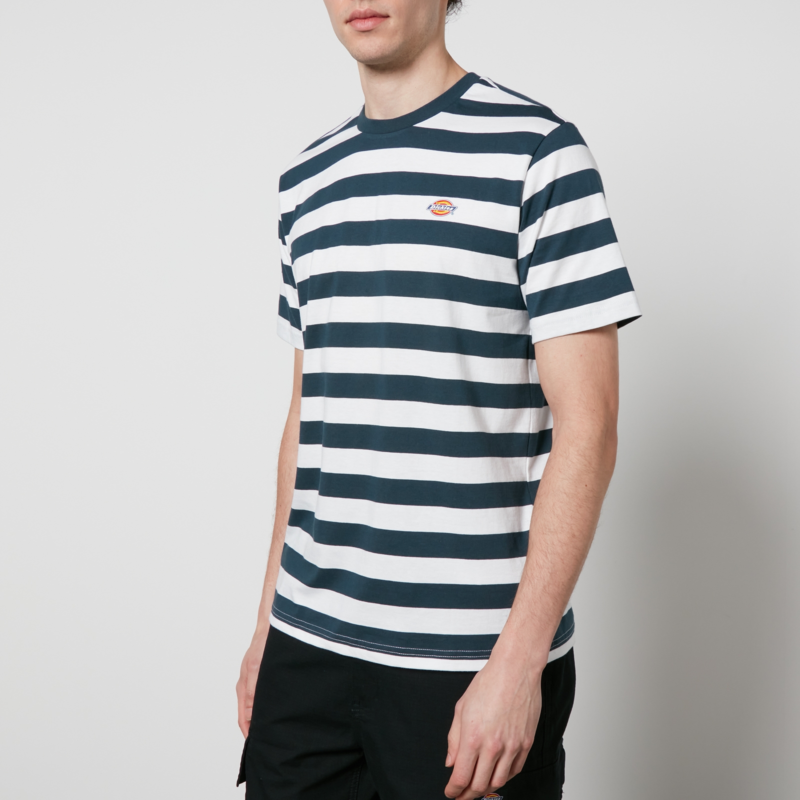 Dickies Rivergrove Striped Cotton-Jersey T-Shirt - L von Dickies