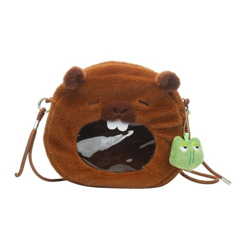 Dickly Capybara Kuscheltier-Tasche, stilvoller Cartoon, als Geburtstagsgeschenk, Valentinstagsgeschenk, S von Dickly