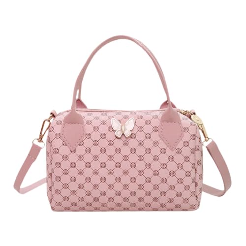 Dickly Damen Umhängetasche, leichte Handtasche, Umhängetasche für den Urlaub, ROSA von Dickly