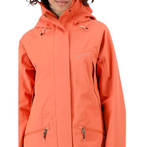 Didriksons W Ilma Parka 7 Rot - Eleganter wasserdichter Damen Parka, Größe 44 - Farbe Brique Red von Didriksons