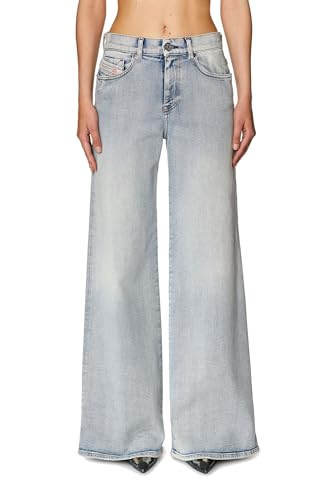 Diesel 1978 D-Akemi 9C08L Bootcut and Flare Jeans Damen Jeans (DE/NL/SE/PL, Bundweite & Schrittlänge, 27, 32, Blau) von Diesel