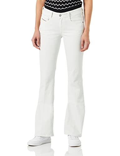 Diesel Damen 1969 D-EBBEY Jeans, Bright White, 28W / 32L von Diesel