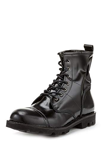 Diesel Damen Boots Stiefeletten D-KOMBATT Schwarz (Schwarz, numeric_38) von Diesel