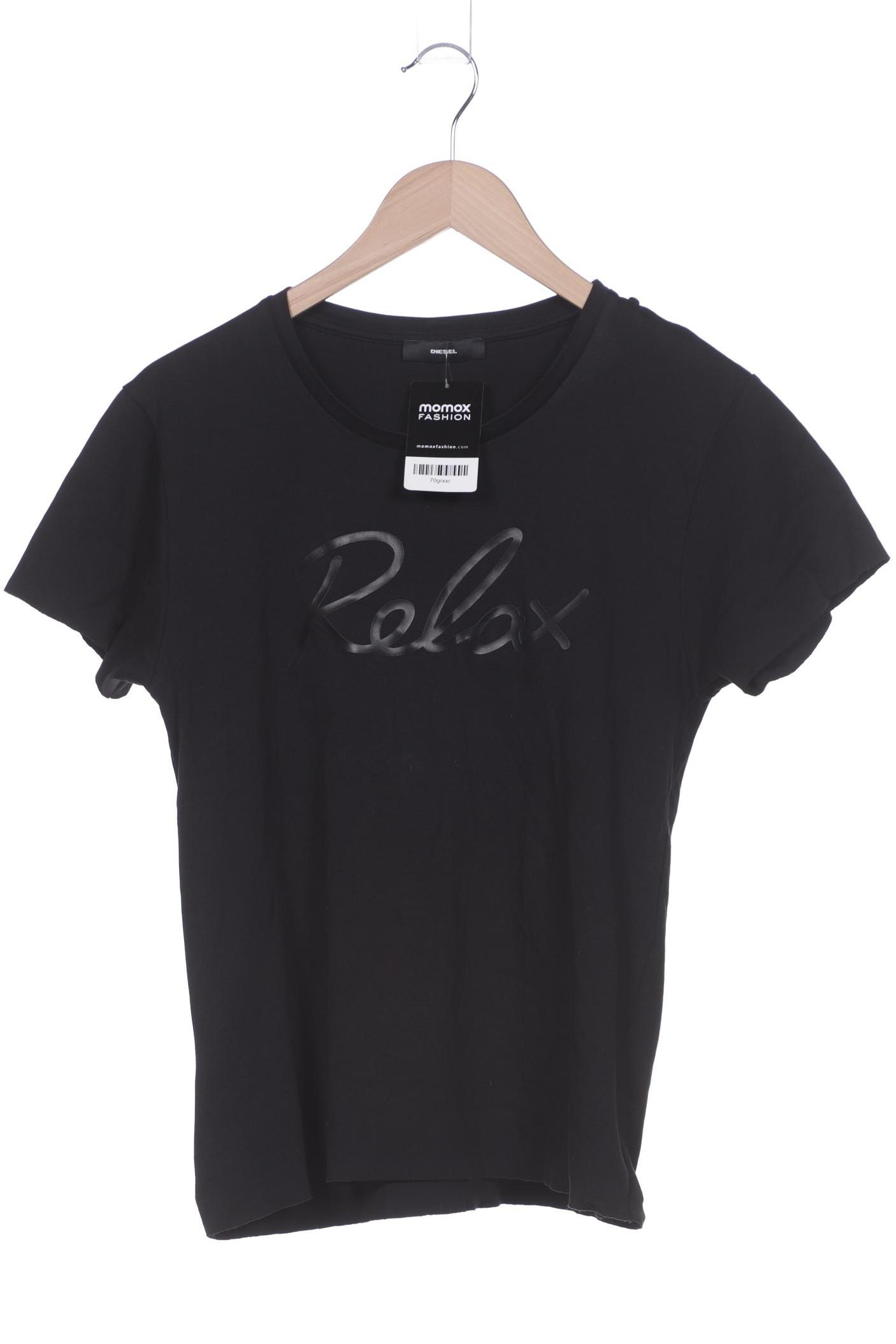 Diesel Damen T-Shirt, schwarz, Gr. 36 von Diesel