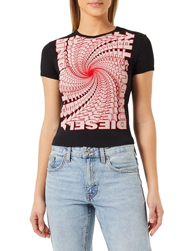 Diesel Damen T-uncutie-long-n16 Langes T-Shirt, 9XX-0hera, Medium von Diesel