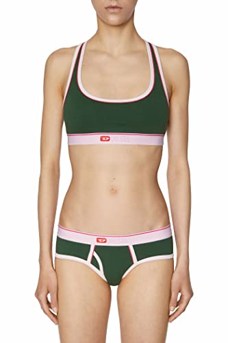 Diesel Damen Ufsb-mileys Sport-BH, 5bn-0igau, XXS von Diesel