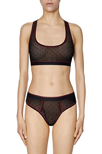 Diesel Damen Ufsb-mileys-m Sport-BH, 900-0dlau, S von Diesel