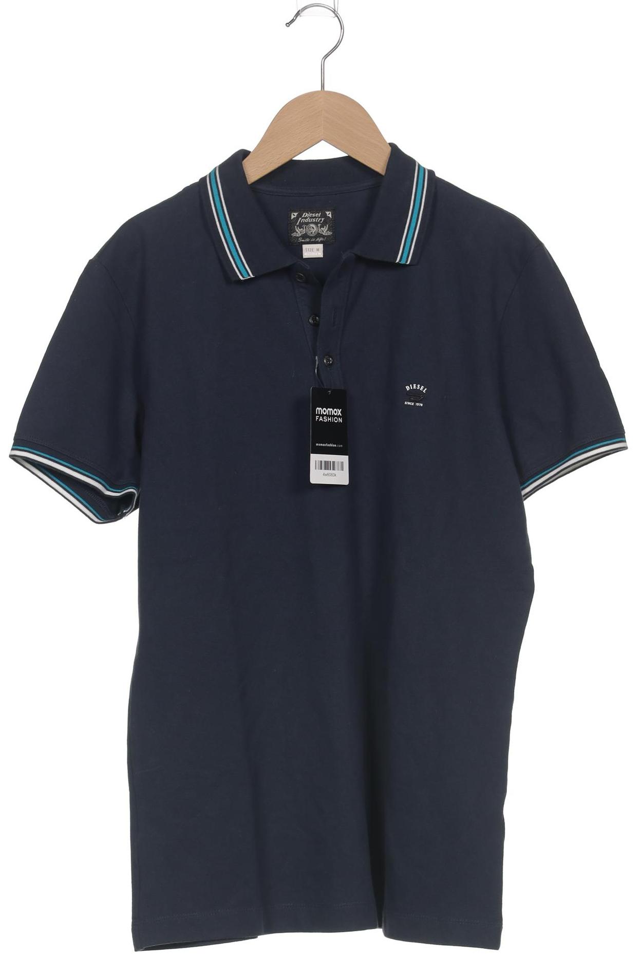 Diesel Herren Poloshirt, marineblau, Gr. 48 von Diesel