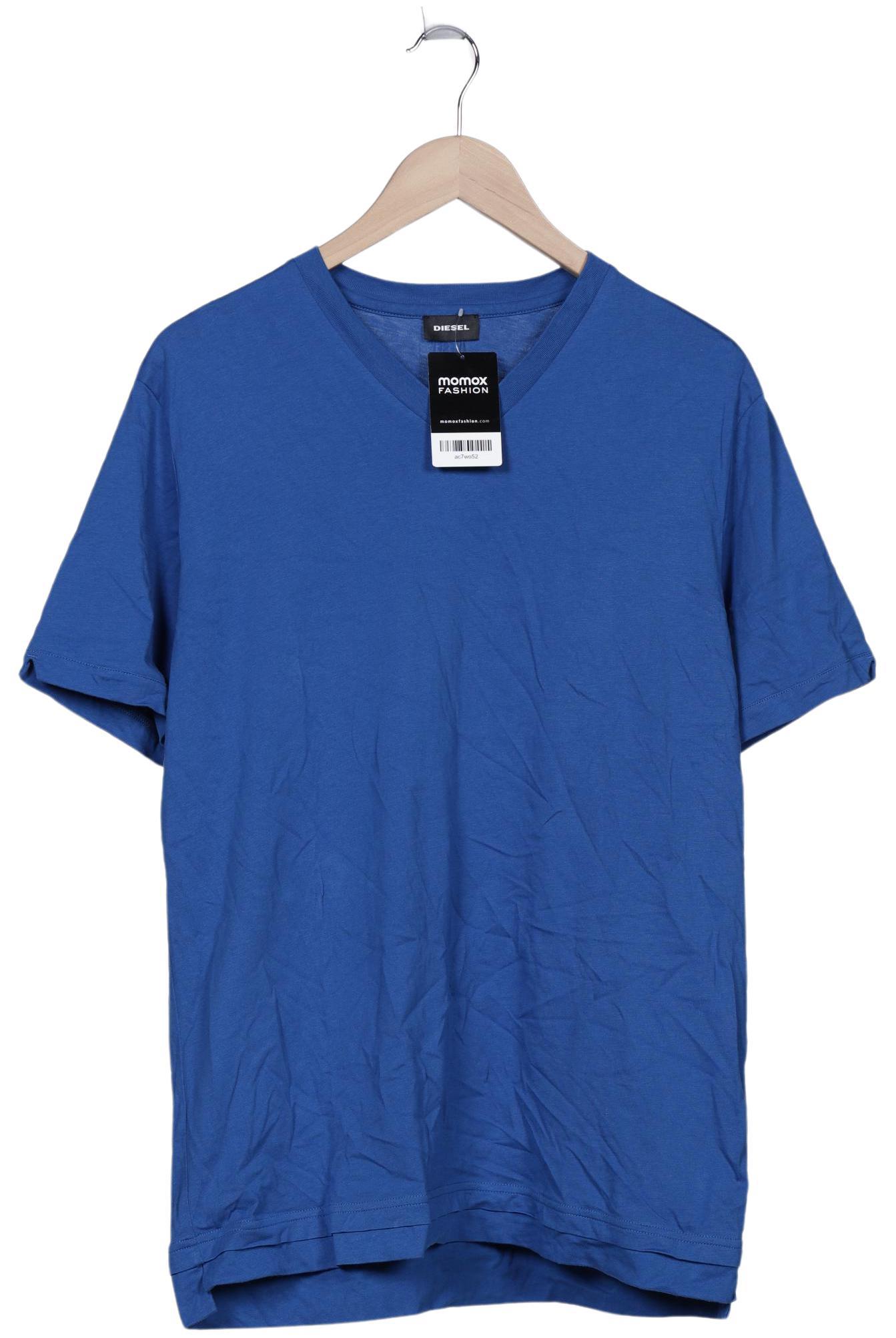 Diesel Herren T-Shirt, blau, Gr. 54 von Diesel