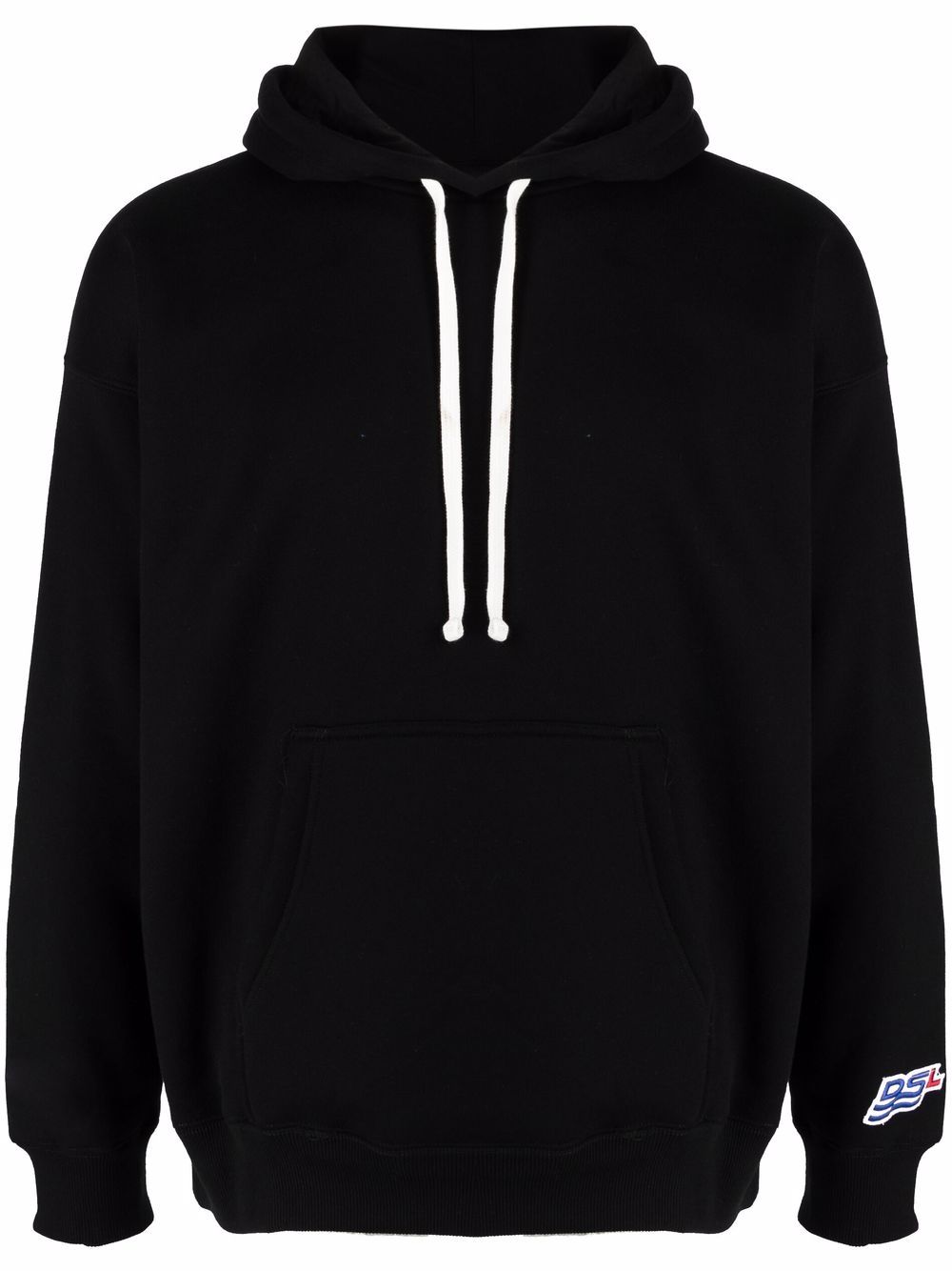 Diesel Hoodie mit Logo-Patch - Schwarz von Diesel