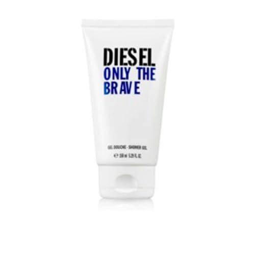 Diesel Only the Brave Shower Gel für Herren | Männer Duschgel | Frischekick | Langanhaltend | Sportlich-markanter Duft | 150ML von Diesel