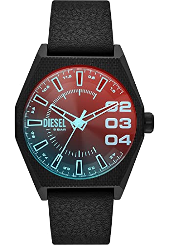Diesel Watch Für Männer Scraper Dreizeigeruhrwerk, Gemischte Uhr Mit 43 Mm Gehäusegröße von Diesel