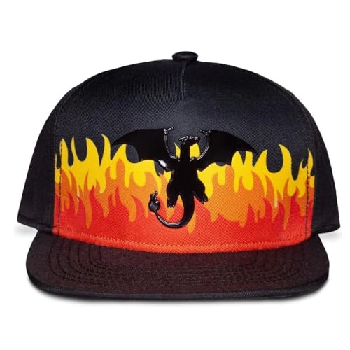 Difuzed Pokémon - Charizard Herren Männer Jungen Snapback Cap von Difuzed