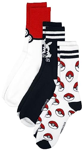 Pokémon Sport Socken Unisex Socken multicolor EU 43-46 von Pokémon