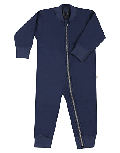 Dilling Anzug aus natürlicher Merinowolle für Babys Navy 62 von Dilling