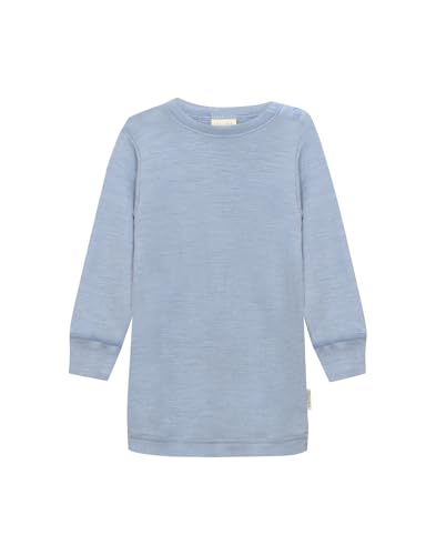 Dilling Merino Langarmshirt für Babys aus Wolle/Seide - nordisches Blau 92 Dilling Merino Langarmshirt für Babys aus Wolle/Seide - nordisches Blau 92 von Dilling