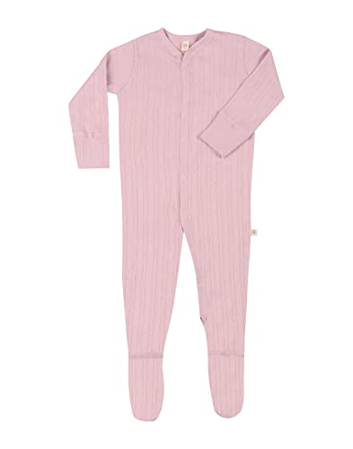 Dilling Schlafanzug für Babys aus 100% Bio Baumwolle Gedecktes Rosa von Dilling