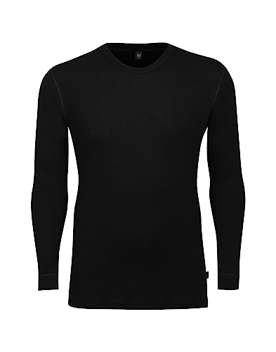 Dilling große Größen - Langarmshirt für Herren aus 100% Bio-Merinowolle Schwarz 3XL Dilling große Größen - Langarmshirt für Herren aus 100% Bio-Merinowolle Schwarz 3XL von Dilling