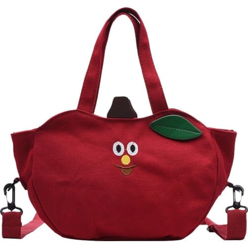 Schultertasche Aus Segeltuch, Handtasche, Cartoon-motiv, Niedliche Kawaii-dame, Umhängetasche, Umhängetasche, Einkaufstasche, Aufbewahrungstasche, Geldbörse von Dinntty