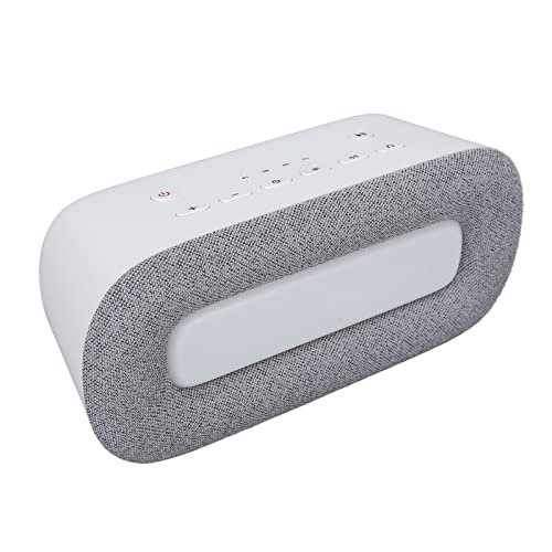 Schlafinstrument Intelligente Beruhigende Musik Schlafhilfegerät USB-Aufladung Lange Akkulaufzeit Intelligente Schlafhilfemaschine Kleines Nachtlicht Gerät mit Weißem Rauschen(Grau) von Dioche
