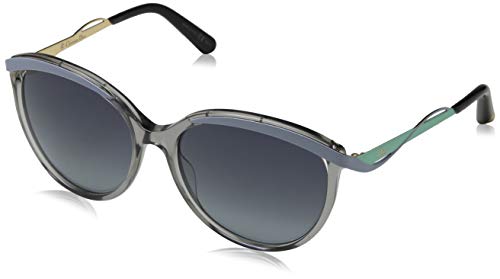 Dior Damen Diormetaleyes1 Hd Ne4 57 Sonnenbrille, Grau (Grey Blutequa/Grey) von Dior