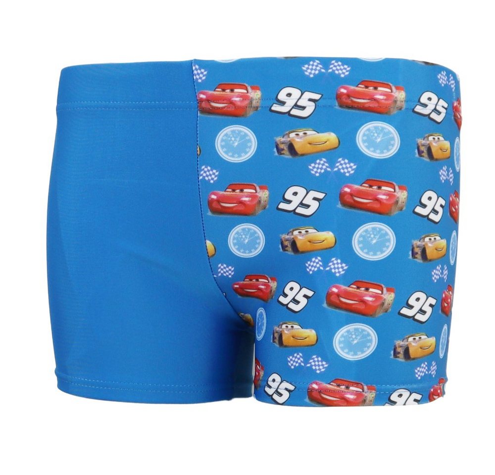 Disney Cars Badehose Lightning McQueen Kinder Badehose Gr. 98 bis 128, in Blau oder Rot von Disney Cars