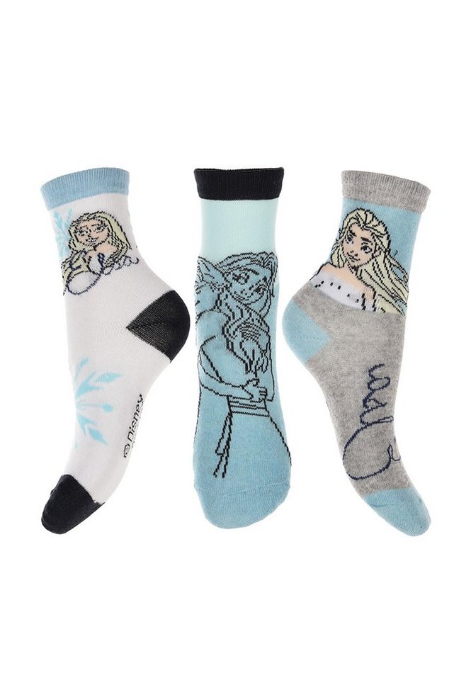 Disney Frozen Socken Eiskönigin Anna & Elsa Kinder Mädchen Socken Strümpfe von Disney Frozen