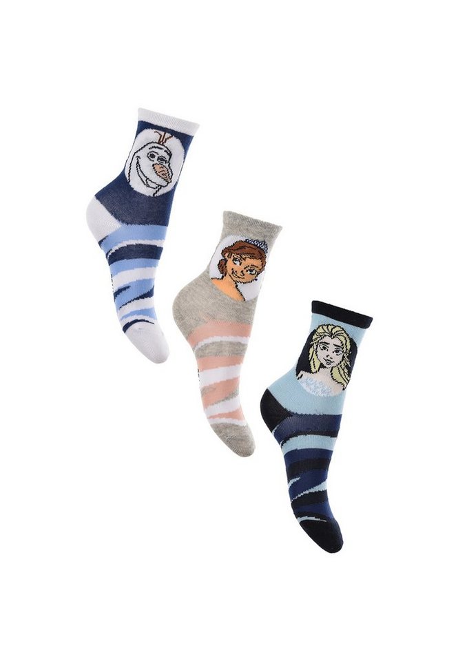 Disney Frozen Socken Eiskönigin Anna & Elsa Kinder Mädchen Socken Strümpfe von Disney Frozen