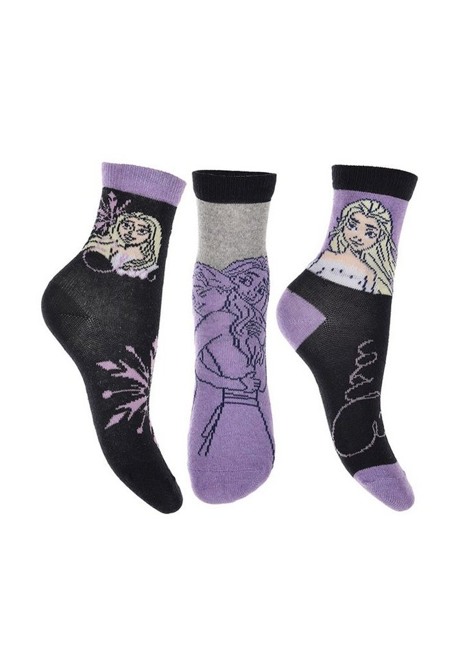 Disney Frozen Socken Eiskönigin Anna & Elsa Kinder Mädchen Socken Strümpfe von Disney Frozen