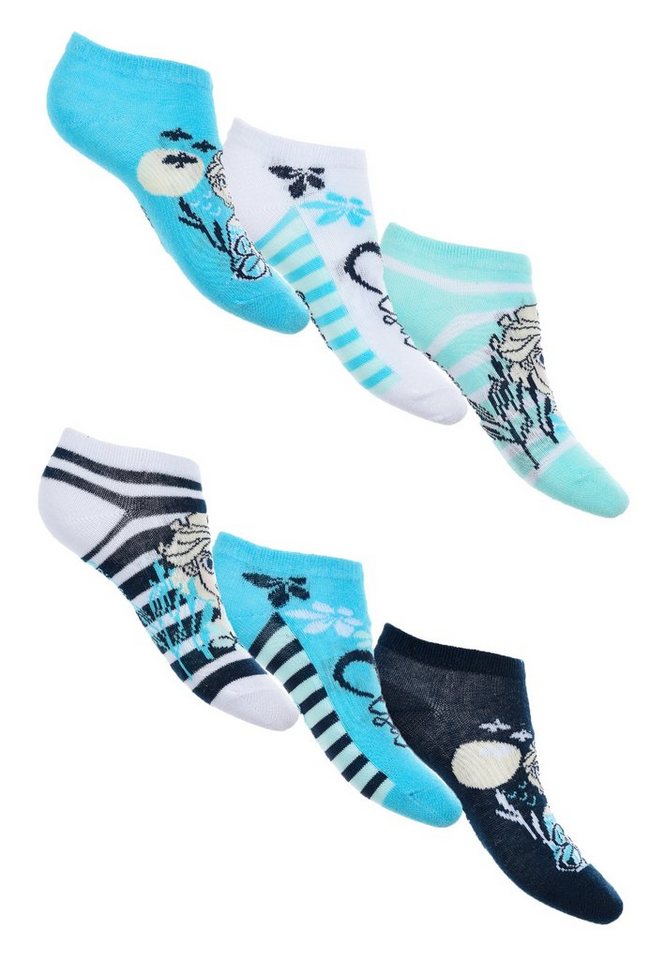 Disney Frozen Sneakersocken Skye Kinder Mädchen Sneaker Strümpfe Socken (6-Paar) von Disney Frozen